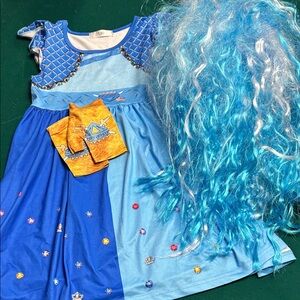 Descendants Chloe Costume with Wig